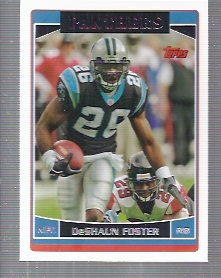 2006 Topps #276 DeShaun Foster - Football Card