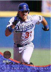 1994 Leaf #436 Mike Piazza  - Baseball Card NM-MT