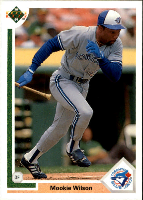 1991 Upper Deck #512 Mookie Wilson - Baseball Card