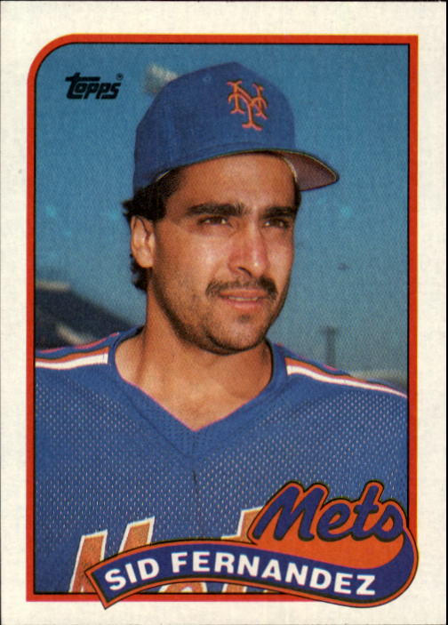 1989 Topps #790 Sid Fernandez - Baseball Card NM-MT