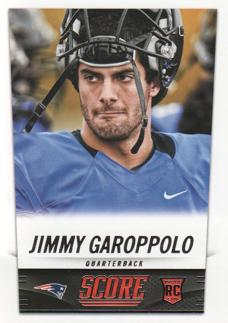 2014 Score #386 Jimmy Garoppolo RC - Football Card