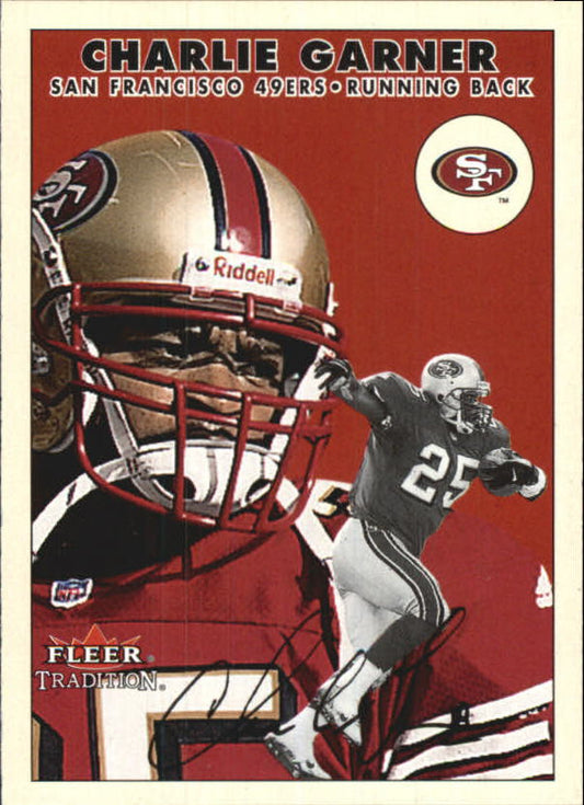 2000 Fleer Tradition #85 Charlie Garner - Football Card