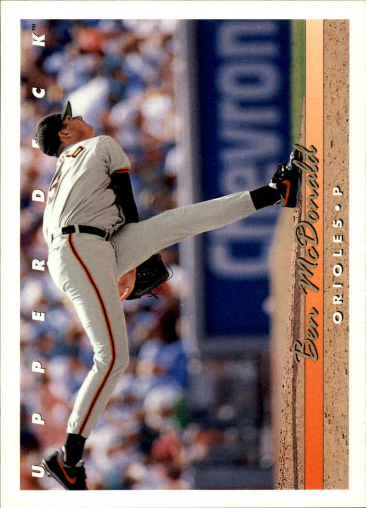 1993 Upper Deck #276 Ben McDonald - Baseball Card EX-MT