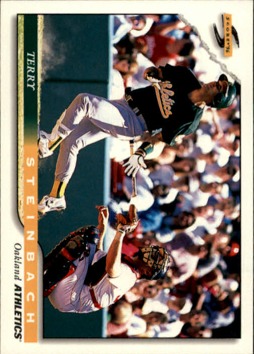 1996 Score #95 Terry Steinbach - Baseball Card NM-MT