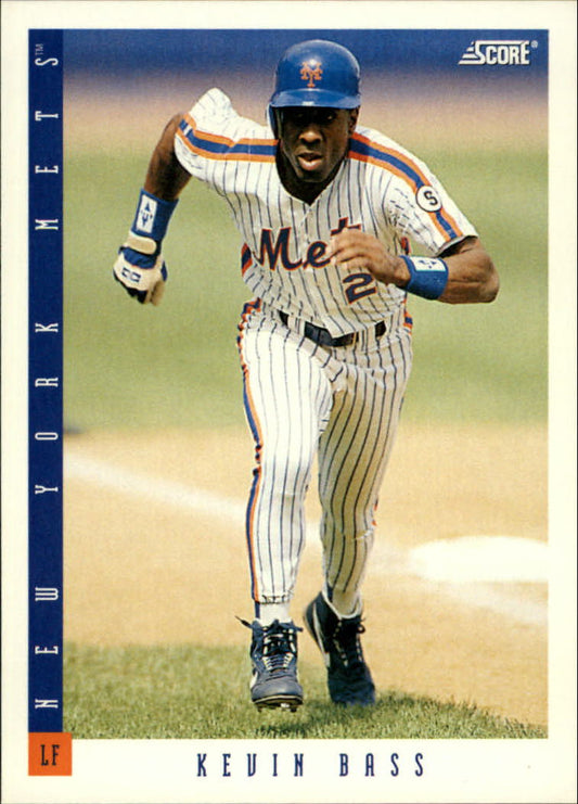 1993 Score #578 Kevin Bass - Baseball Card NM-MT