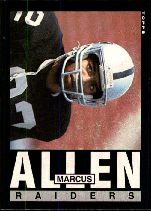 1985 Topps #282 Marcus Allen - Football Card