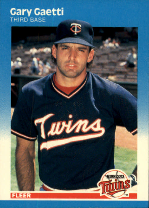 1987 Fleer #540 Gary Gaetti - Baseball Card NM-MT