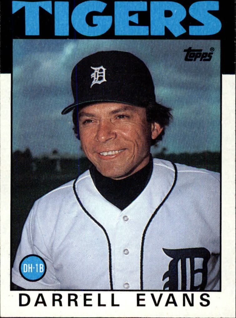 1986 Topps #515 Darrell Evans - Baseball Card NM-MT