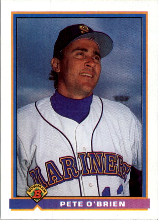 1991 Bowman #259 Pete O'Brien - Baseball Card NM-MT