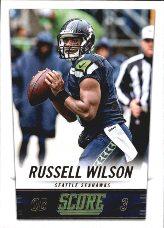 2014 Score #193 Russell Wilson - Football Card