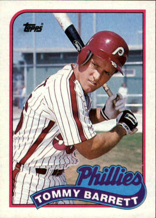 1989 Topps #653 Tommy Barrett - Baseball Card NM-MT