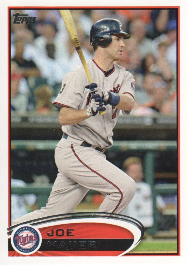 2012 Topps #535 Joe Mauer - Baseball Card NM-MT