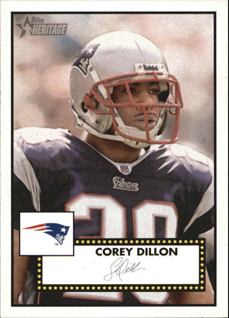 2006 Topps Heritage #72 Corey Dillon - Football Card
