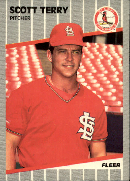 1989 Fleer #464 Scott Terry - Baseball Card NM-MT