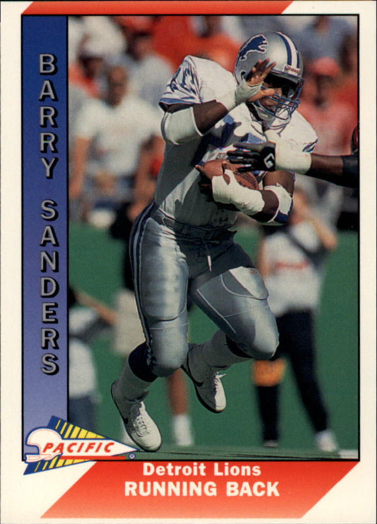 1991 Pacific #144 Barry Sanders - Football Card