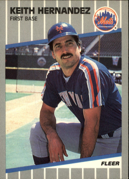 1989 Fleer #37 Keith Hernandez - Baseball Card NM-MT
