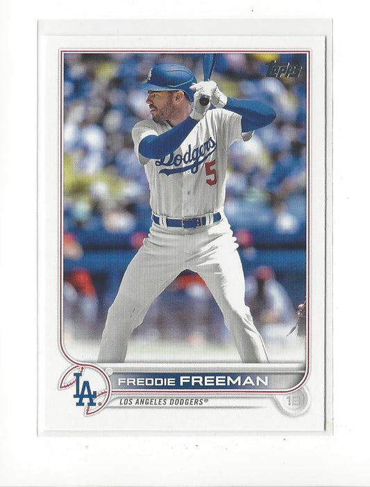 2022 Topps Update #US330 Freddie Freeman - Baseball Card NM-MT