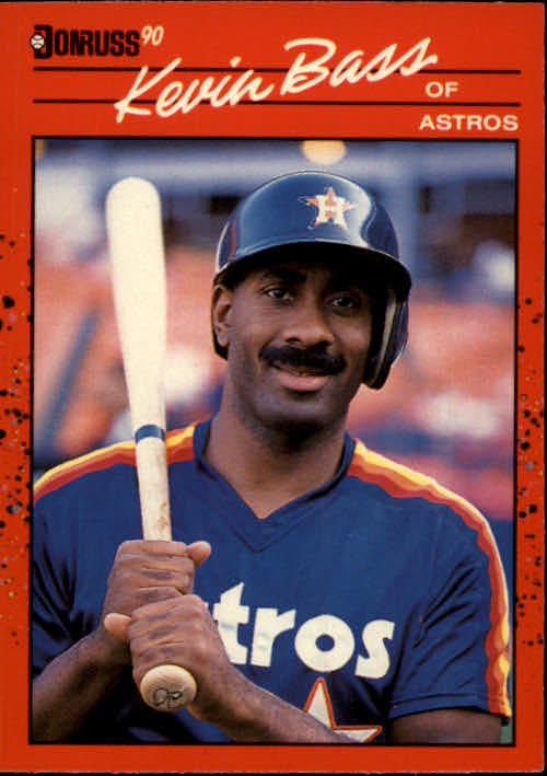 1990 Donruss #589 Kevin Bass DP - Baseball Card NM-MT