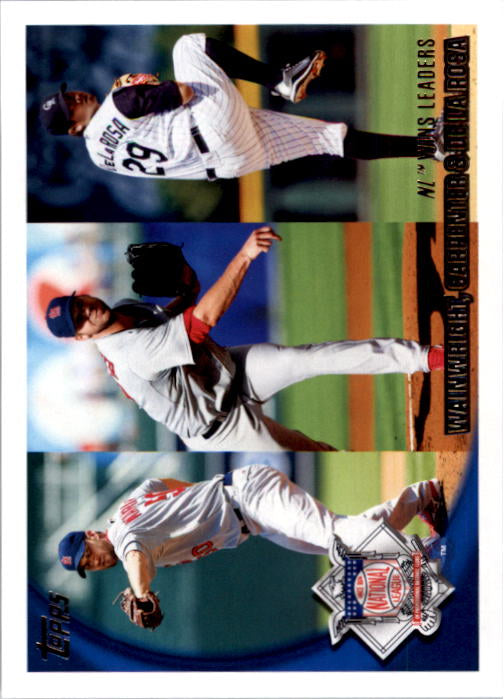 2010 Topps #73 Adam Wainwright/Chris Carpenter/Jorge De La Rosa Baseball Card