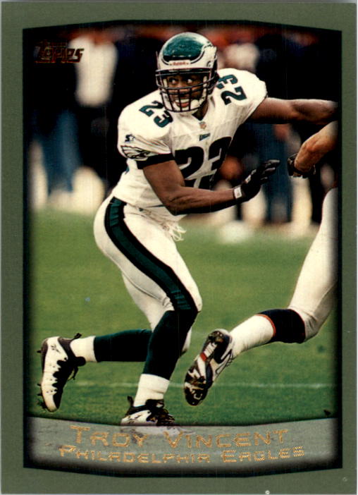 1999 Topps #189 Troy Vincent - Football Card