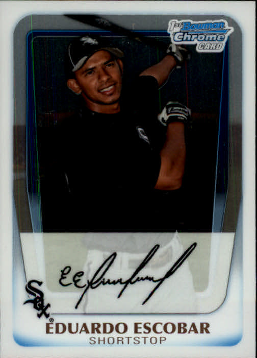 2011 Bowman Chrome Prospects #BCP38 Eduardo Escobar - Baseball Card