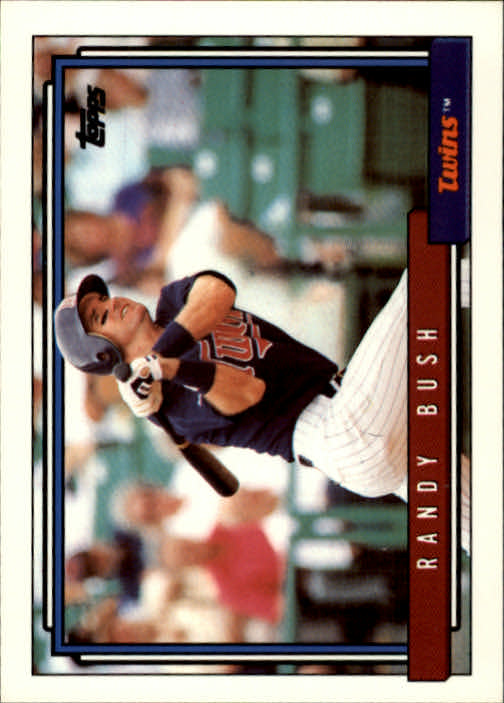 1992 Topps #476 Randy Bush - Baseball Card NM-MT
