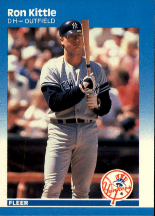 1987 Fleer #103 Ron Kittle - Baseball Card NM-MT