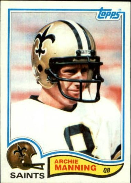 1982 Topps #408 Archie Manning - Football Card