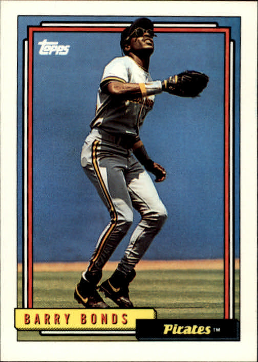 1992 Topps #380 Barry Bonds - Baseball Card NM-MT