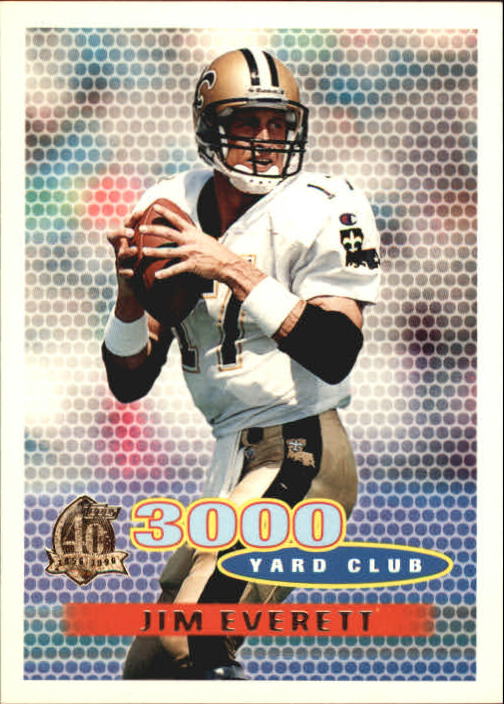 1996 Topps #375 Jim Everett - Football Card 1000 Yard Club