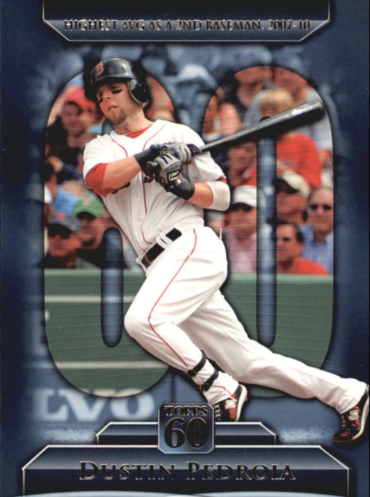 2011 Topps 60 #86 Dustin Pedroia - Baseball Card {NM-MT}