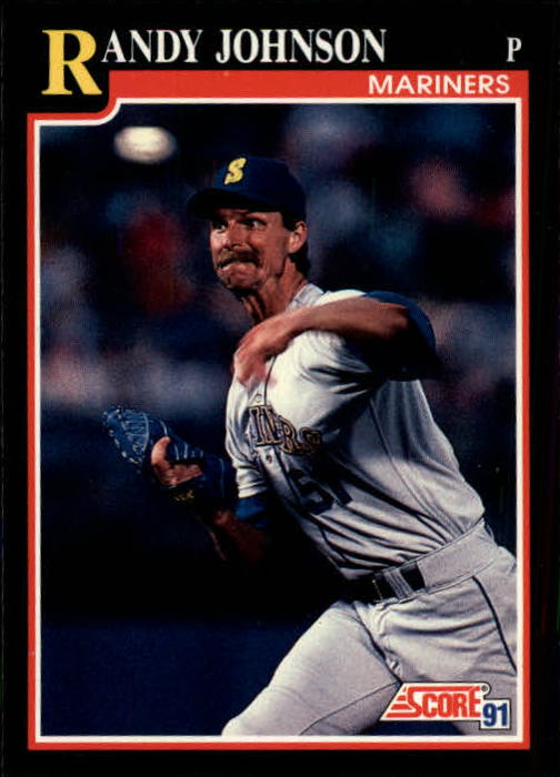 1991 Score #290 Randy Johnson - Baseball Card NM-MT