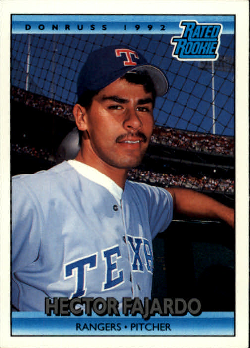 1992 Donruss #419 Hector Fajardo RC - Baseball Card NM-MT