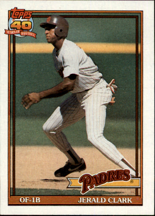 1991 Topps #513 Jerald Clark - Baseball Card