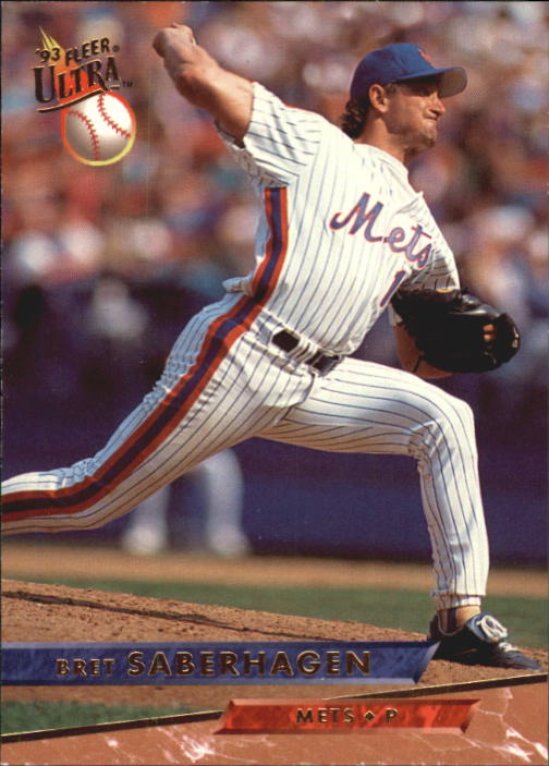 1993 Ultra #79 Bret Saberhagen - Baseball Card {NM-MT}