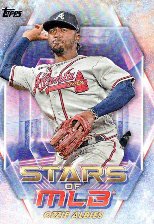 2023 Topps Stars of the MLB #SMLB29 Ozzie Albies -Baseball Card NM-MT