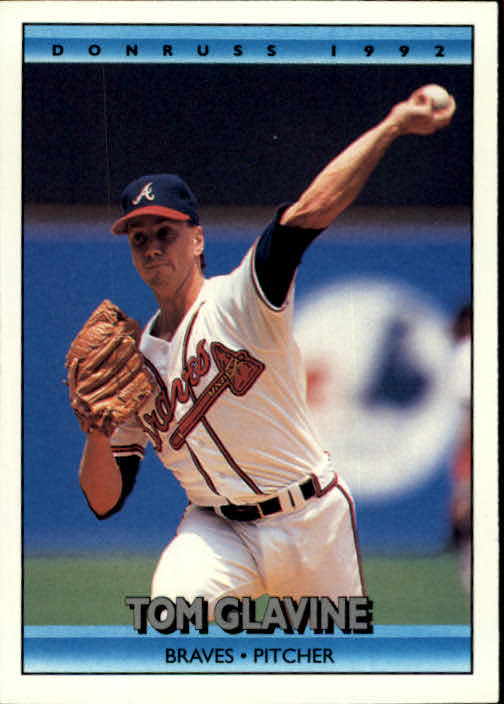 1992 Donruss #629 Tom Glavine - Baseball Card NM-MT