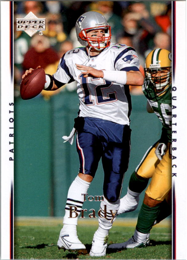 2007 Upper Deck #111 Tom Brady - Football Card NM-MT