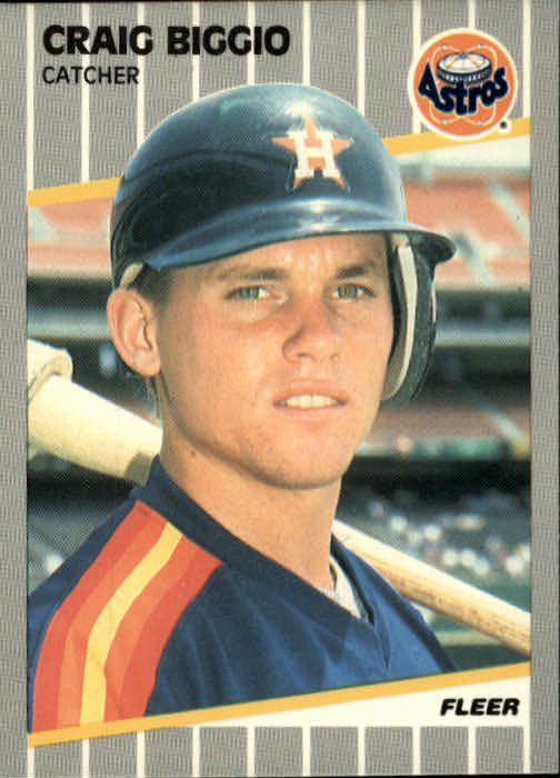 1989 Fleer #353 Craig Biggio RC  - Baseball Card NM-MT