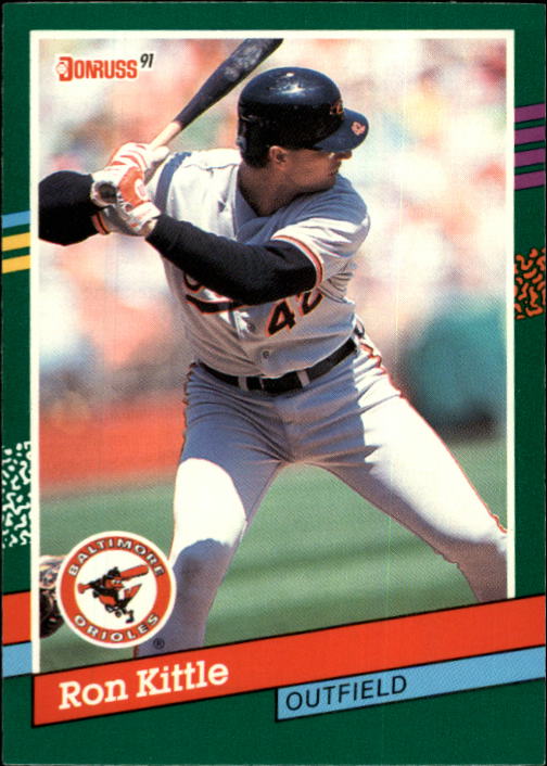 1991 Donruss #613 Ron Kittle - Baseball Card NM-MT