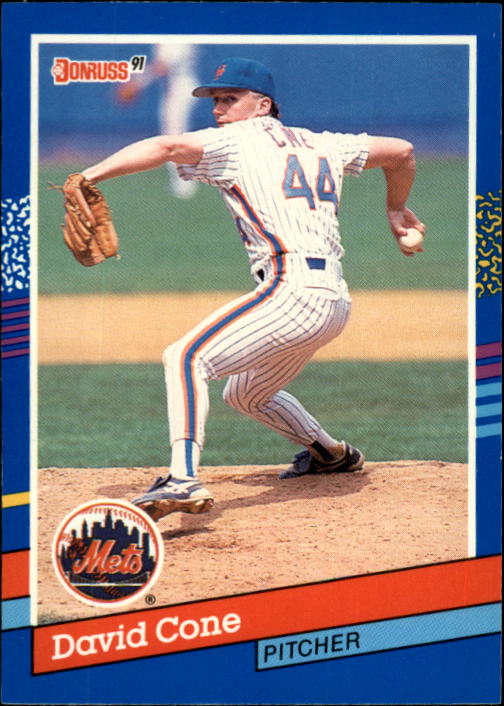 1991 Donruss #154 David Cone - Baseball Card NM-MT