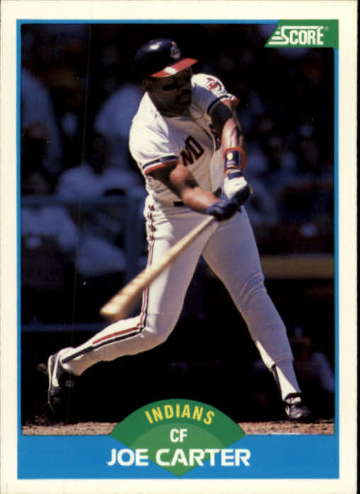1989 Score #213 Joe Carter - Baseball Card NM-MT