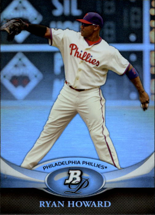 2011 Bowman Platinum #1 Ryan Howard - Baseball Card NM-MT
