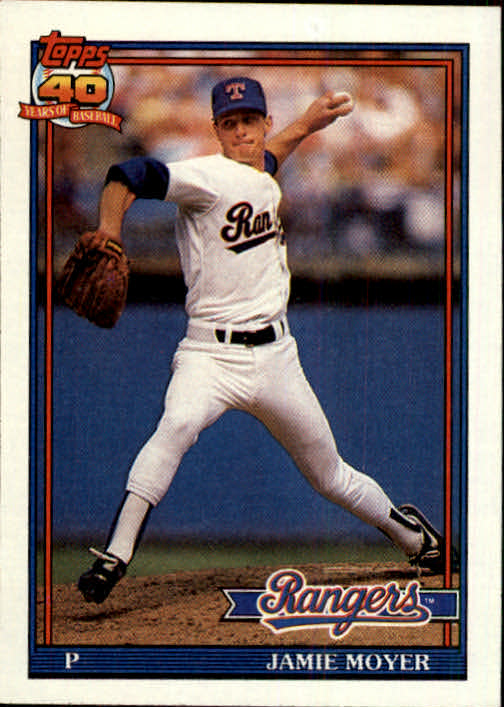 1991 Topps #138 Jamie Moyer - Baseball Card NM-MT