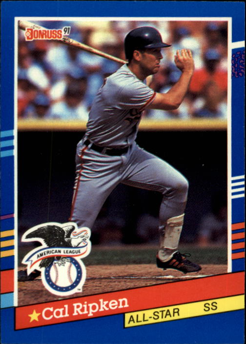 1991 Donruss #52 Cal Ripken All Star - Baseball Card