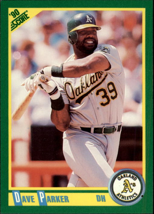 1990 Score #135 Dave Parker - Baseball Card