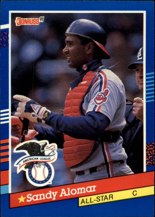 1991 Donruss #51 Sandy Alomar Jr. All Star - Baseball Card NM-MT