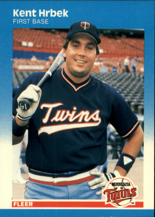 1987 Fleer #544 Kent Hrbek - Baseball Card NM-MT