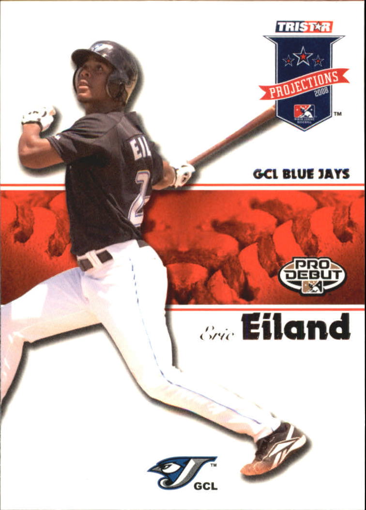 2008 TRISTAR PROjections #151 Eric Eiland PD - Baseball Card NM-MT