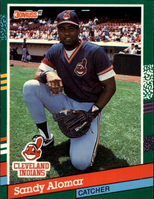 1991 Donruss #489 Sandy Alomar Jr. - Baseball Card NM-MT